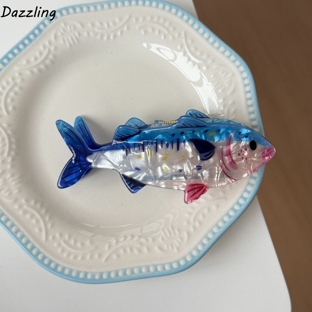 Korean Girls Lifestyle - Hairpin Ocean Animal Hair Claw Tuna