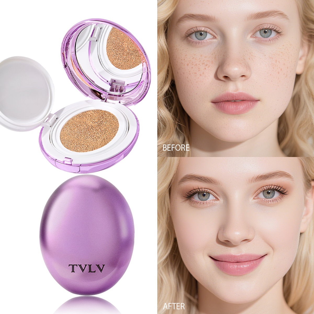 Bb Cushion Korean - Korean Air Cushion Concealer Foundation, SPF
