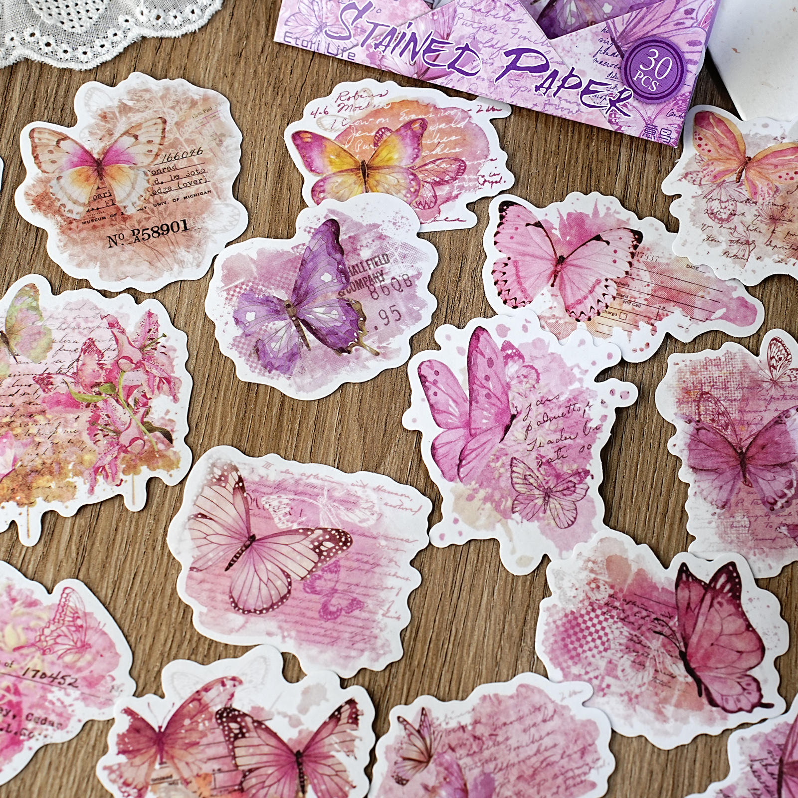 Etori Life Pink Watercolor But - đánh giá và giá The Korean Lifestyle